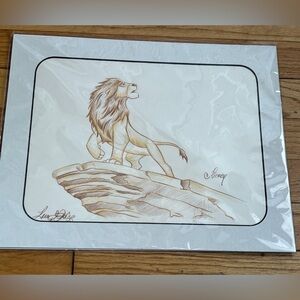 Lion King Art Print - Special Edition from Disney Parks